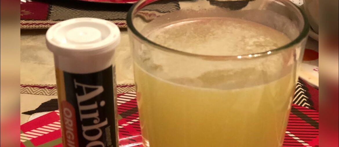 Boosting our Immune System with Airborne Vitamins C Tablet | Dissolved | Lanie’s Kitchen