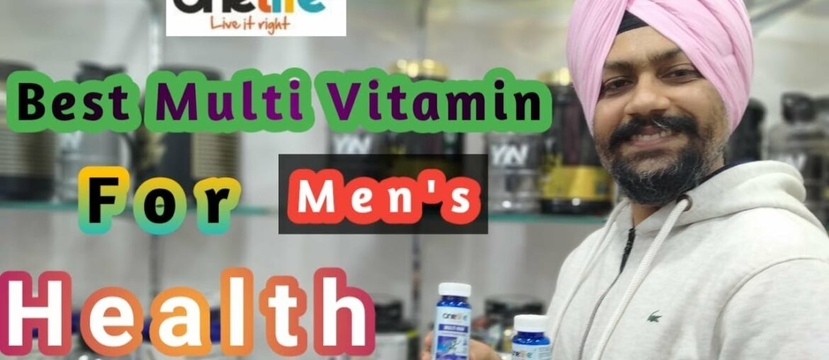Best Multivitamin For Men || Best Multivitamin in India || Onelife Multi Man || Supplements Gyan