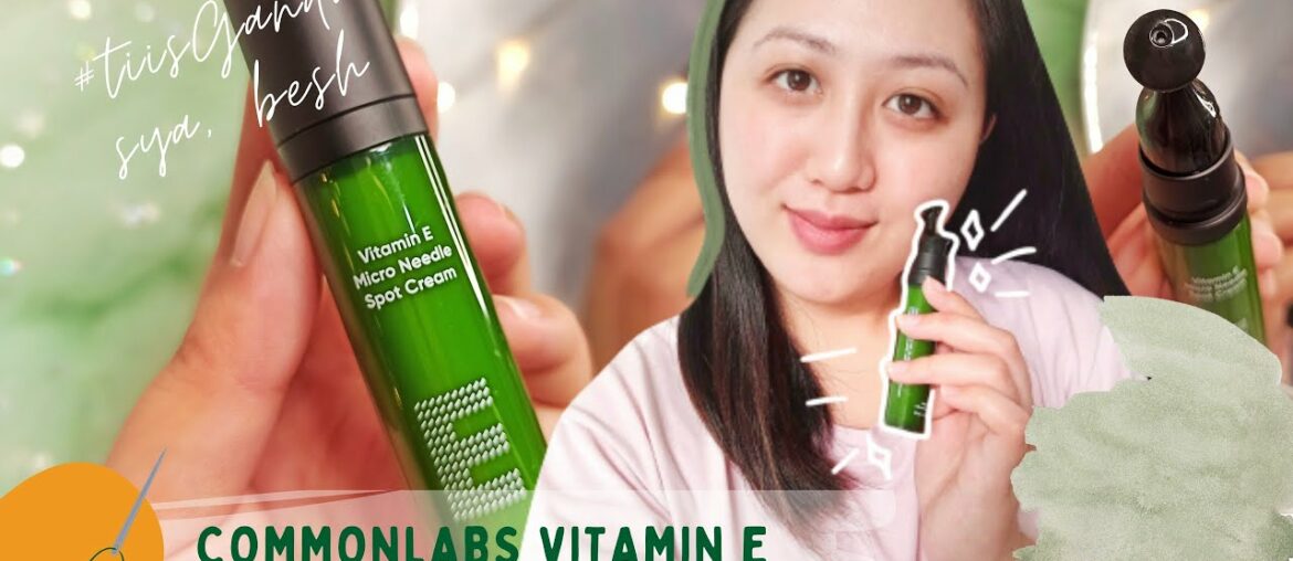 Commonlabs Vitamin E Microneedle Spot Cream | After 2 weeks! | Dawn Lyndelle Beauty