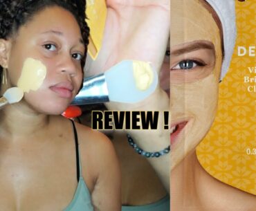 DERMA E Vitamin C Brightening Clay Mask Review EuniyceMari