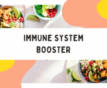 HEALTHY LIFESTYLE | 3 Ways To Boost Immune System | Immune System Booster