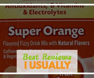 Best Reviews Emergen-C 1,000 mg Vitamin C Dietary Supplement Drink Mix, Super Orange/Raspberry/...