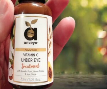 Best Eye Cream for Reducing Dark Circles and Fine Lines | Anveya Vitamin C Under Eye Cream