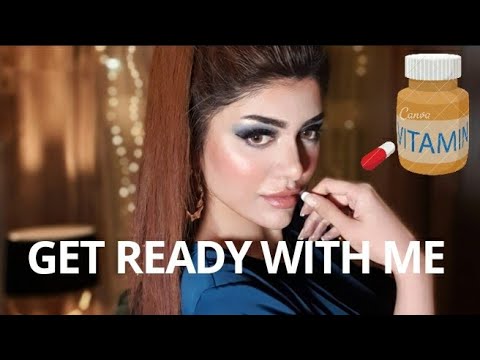 Get Ready with me + Makeup routine | My Daily Vitamins & Fruits