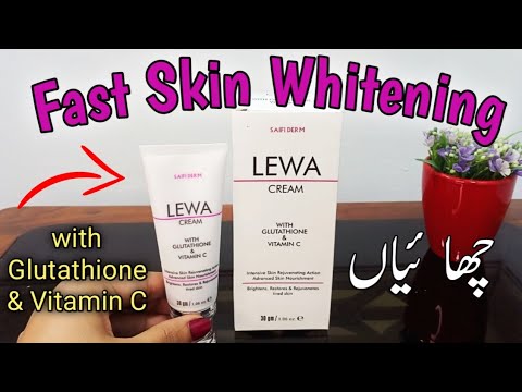 Fast skin Lightning,whitening cream with Glutathione & vitamin C | medicated skin Whitening Cream