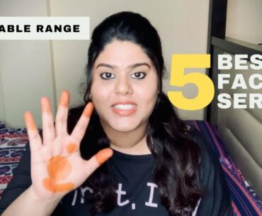 5 BEST FACE SERUMS in India | Affordable range | Priyas Beauty Channel