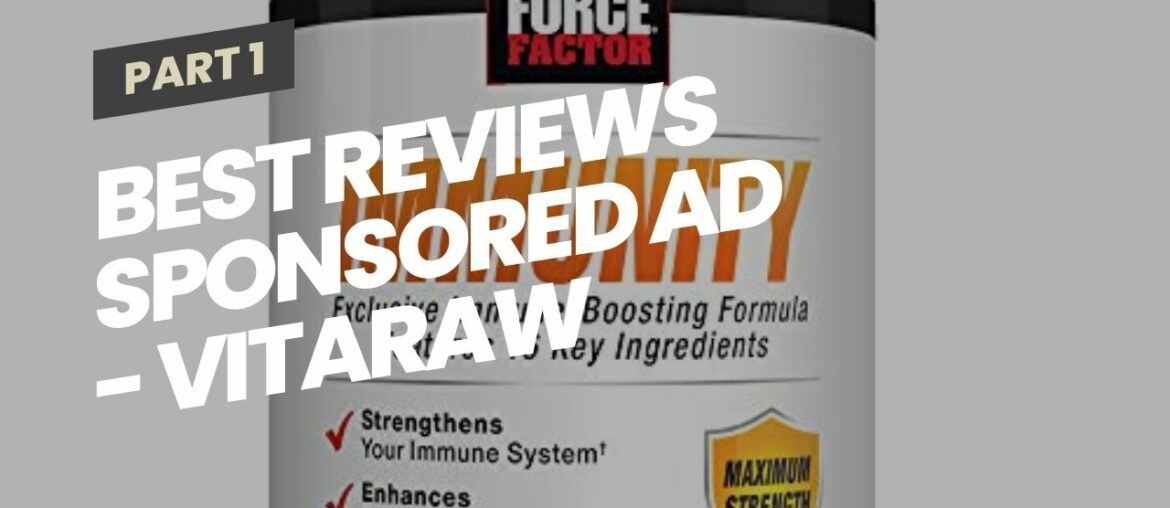 Best Reviews Sponsored Ad - VitaRaw Immune Support Vitamins - Zinc, Elderberry, Vitamin C, Echi...