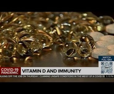 Vitamin D and immune defense against flu, COVID-19