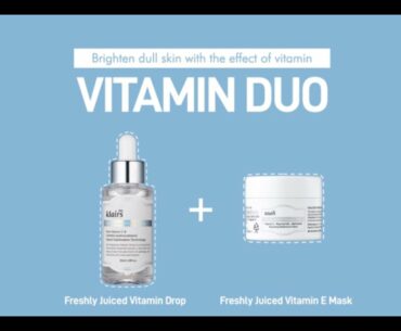 KLAIRS Vitamin Duo Trial Kit | BONIIK Best Korean Beauty in Australia