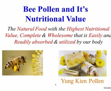 Webinar - Shuang Hor Product : Yung Kien Pollen