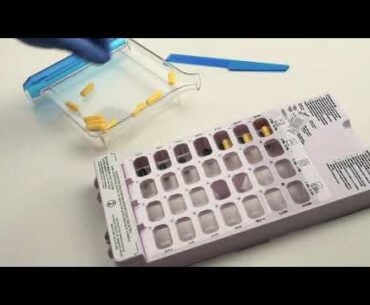 Ezy Dose Disposable 31 Day Pill Medicine Vitamin Organizer Box  Monthly Planner  Kit Inclu