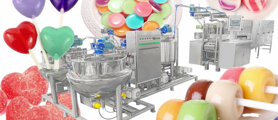 How to make gummy candy? Vitamin Nutrition THC CBD soft candy production line making machine