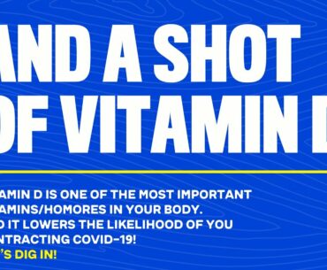 12 Days of COVID - DAY 1 - VITAMIN D