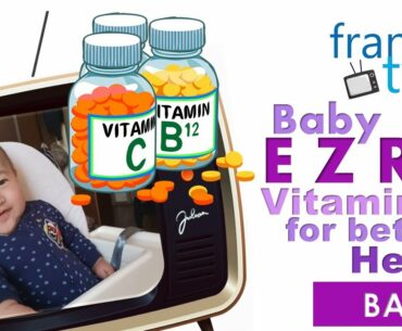 Baby EZRA takes his vitamins - Healthier and Stronger! - Living in Poland | Pinoy OFW