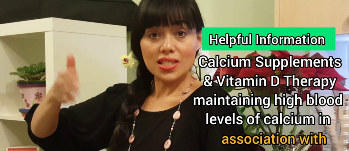 Why Calcium Supplements & Vitamin D Therapy - both play a  major role.