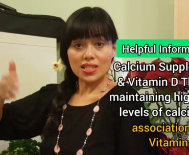 Why Calcium Supplements & Vitamin D Therapy - both play a  major role.