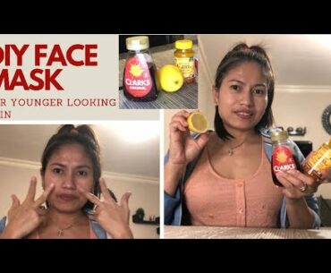 VITAMIN E, LEMON & HONEY FACE MASK FOR BEAUTIFUL AND YOUNGER LOOKING SKIN