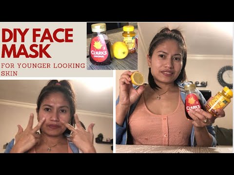 VITAMIN E, LEMON & HONEY FACE MASK FOR BEAUTIFUL AND YOUNGER LOOKING SKIN