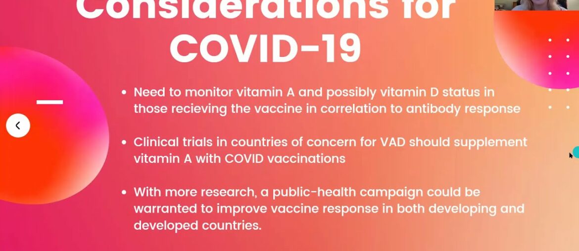 The Potential Role of Nutrition in COVID-19 Vaccine Response