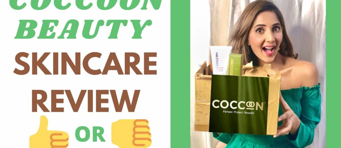 COCCOON BEAUTY REVIEW | HOMEGROWN SKINCARE BRAND | NATURAL SKIN CARE BRAND | SKINCARE REVIEW 2020