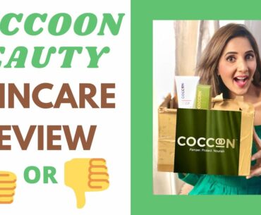 COCCOON BEAUTY REVIEW | HOMEGROWN SKINCARE BRAND | NATURAL SKIN CARE BRAND | SKINCARE REVIEW 2020