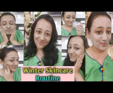 My Honest Winter Skincare Routine | Products For Dry Skin ! Best Products for Winters!