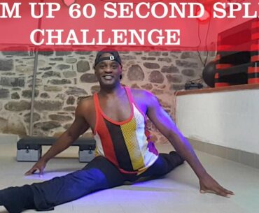 Warm Up In 60 Second splits Challenge#shorts
