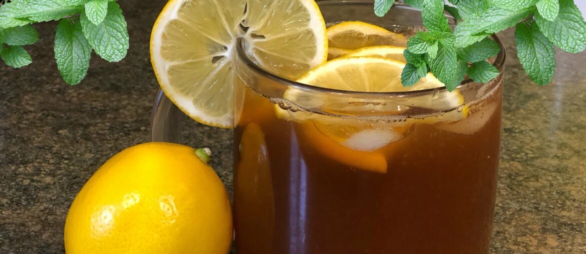 HOW TO MAKE LEMON ICE TEA IMMUNE BOOSTER PACK WITH VITAMIN C QUICK AND EASY ONLY 3 INGREDIENTS