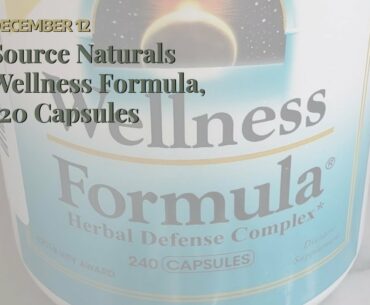 Source Naturals Wellness Formula, 120 Capsules
