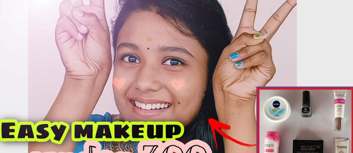 Easy Begginer/ Makeup look /under 300 / Tamil / Naughty Nandha