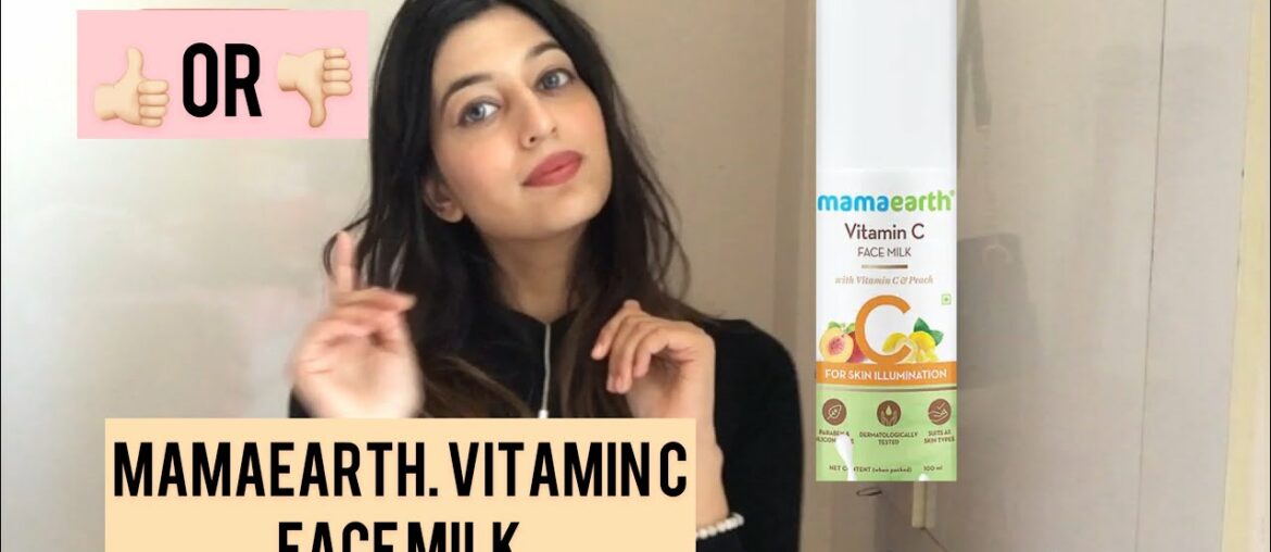 MAMAEARTH VITAMIN C FACE MILK