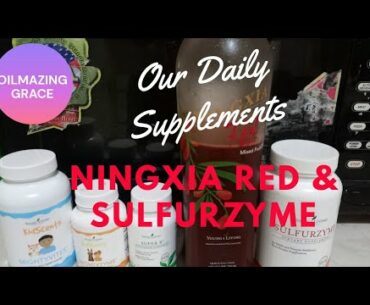 OUR DAILY SUPPLEMENTS FROM YOUNG LIVING