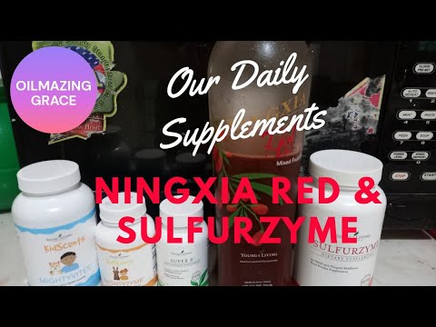 OUR DAILY SUPPLEMENTS FROM YOUNG LIVING