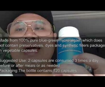 Synergy Spirulina make saturated multivitamins and minerals high in diet (ENG SUB)