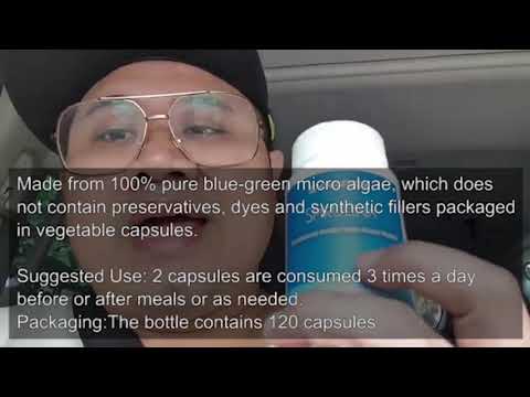 Synergy Spirulina make saturated multivitamins and minerals high in diet (ENG SUB)