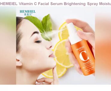 HEMEIEL Vitamin C Facial Serum Brightening Spray Moisturizing Face Serum Shrink Pores Oil Control