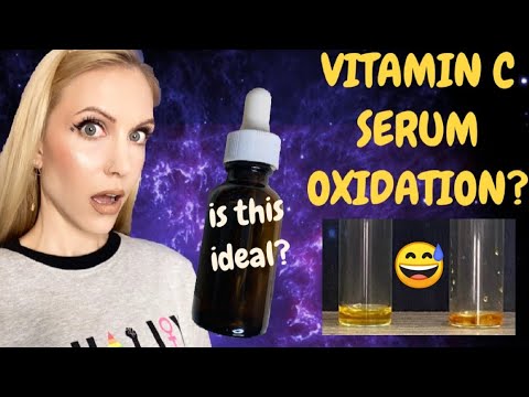 Have we been Storing our Vitamin C Serums Wrong?! | L-AA Oxidation