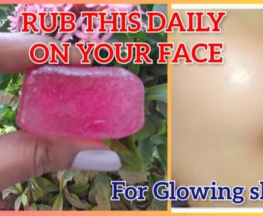 RUB THIS DAILY ON YOUR FACE FOR GLOWING SKIN | MULTI VITAMIN SKIN CARE | FOR ALL SKIN TYPES
