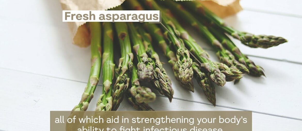 Asparagus helps in boosting the immune system