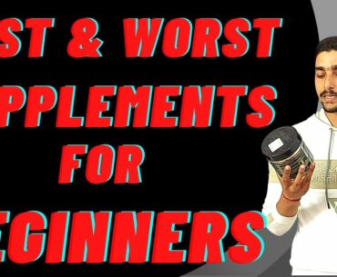 Beginners supplement Stack | Best to worst Supplement | ShapeUp India