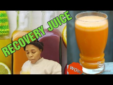 how to make your Recovery immunity juice at low cost or no money, Boost your immune system