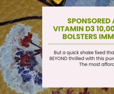 Sponsored Ad - Vitamin D3 10,000 IU Bolsters Immune Health by Puritan's Pride of Immune System...