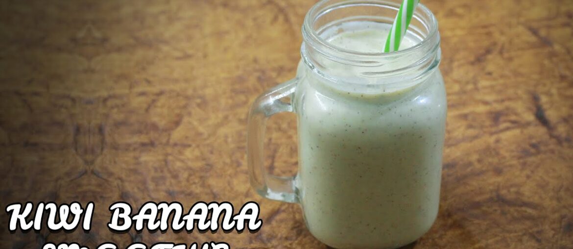 Kiwi Banana Smoothie For Weight Loss