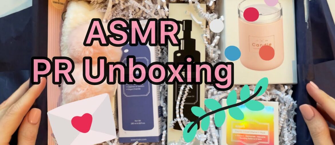 ASMR Beauty Unboxing // no talking