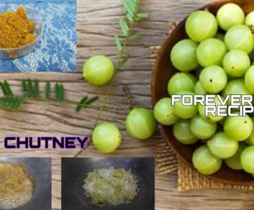 Amla Chutney ||Healthy easy method AMLA CHUTNEY|| VITAMIN C,A ,E RICH CHUTNEY ||FOREVER FIT CHUTNEY