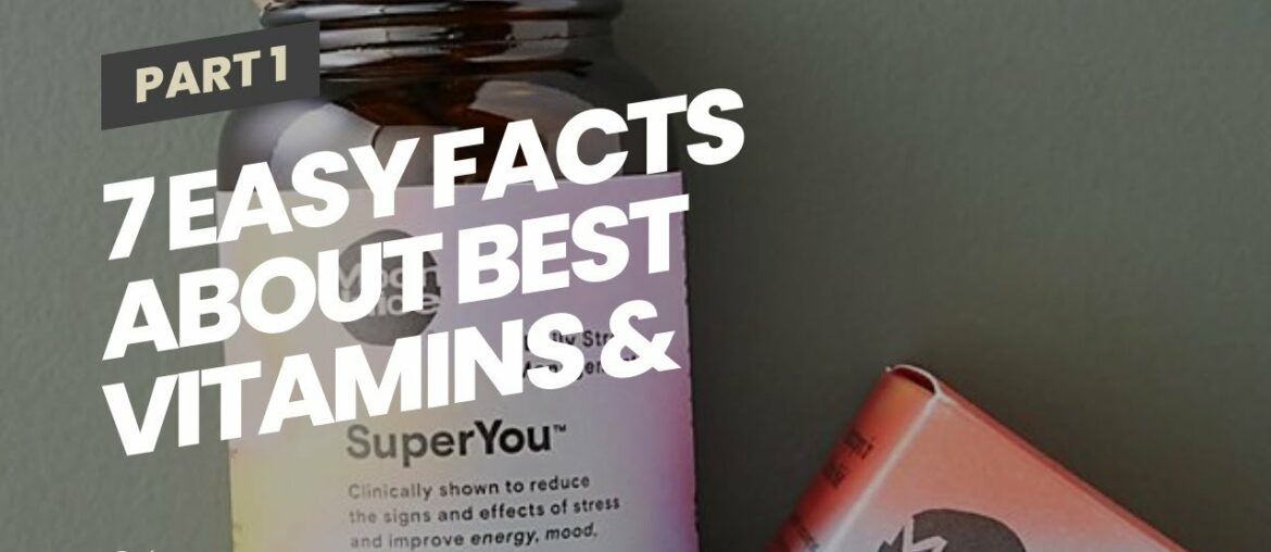 7 Easy Facts About Best Vitamins & Dietary Supplements - eBay Explained