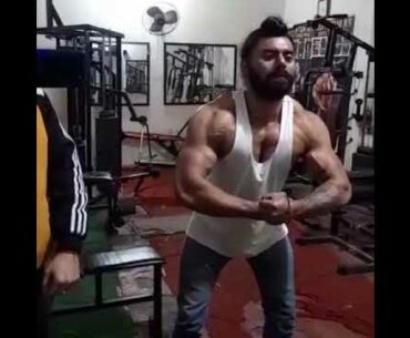 Fitness lover Punjabi shredded bodybuilder navdeep maan