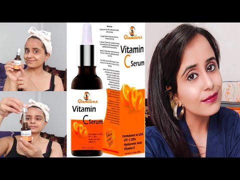 How to use Vitamin C Serum| Glamlives Vitamin C Serum Review | Best Vitamin C Serum in India?