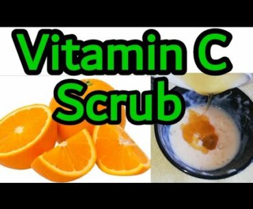 Vitamin C |Orange Face  Scrub|Remove Black head,Pimples&Dead Skin|Fair Skin|Beauty butterfly