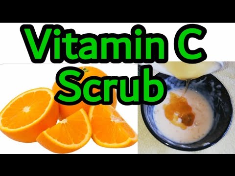 Vitamin C |Orange Face  Scrub|Remove Black head,Pimples&Dead Skin|Fair Skin|Beauty butterfly